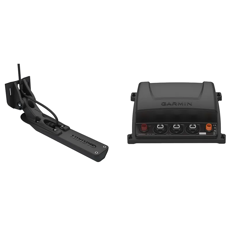 Free Delivery Garmin GCV 20 Ultra HD Scanning Sonar Black Box wGT34UHDTM Ultra HD Transom Mount Transducer 0100205500