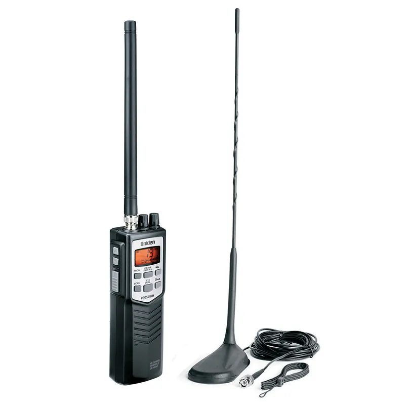 Last Chance Uniden PRO501TK Handheld CB Radio wHigh Gain Magnetic Mount Antenna PRO501TK