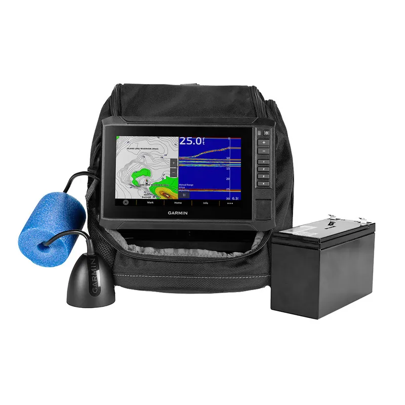 Garmin ECHOMAP UHD2 7 sv Ice Fishing Bundle wECHOMAP UHD2 73sv GT10HNIF Transducer 0100268435 Buy Today