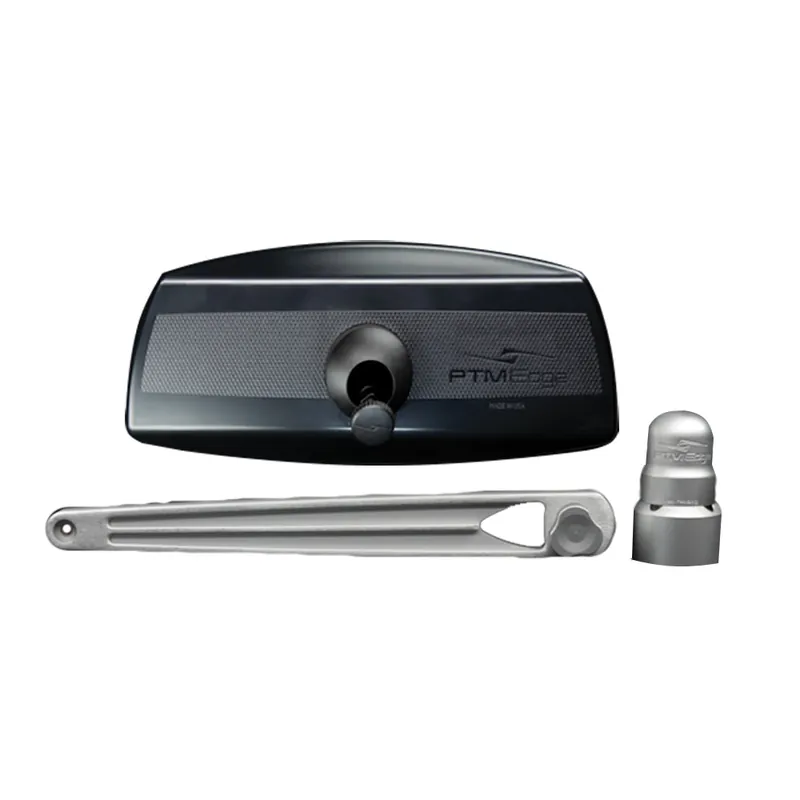 PTM Watersports UCX-17 PRO Pontoon Mirror/Bracket Kit - Silver Free Returns