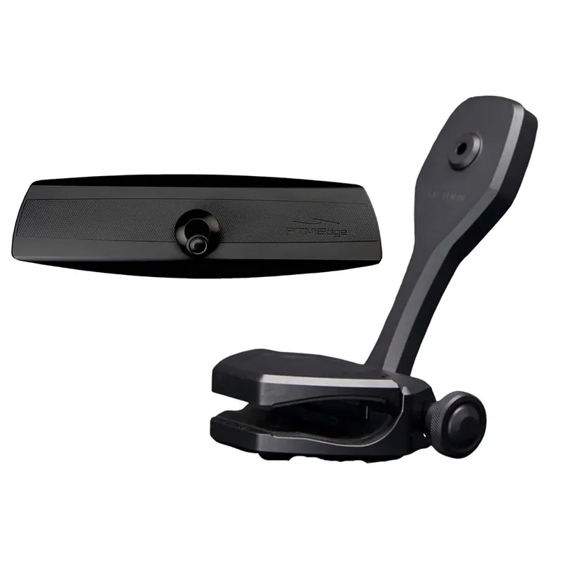 Original PTM Watersports Mirror/Bracket Kit w/VR-140 Elite MirrorZXR-361 (Black)