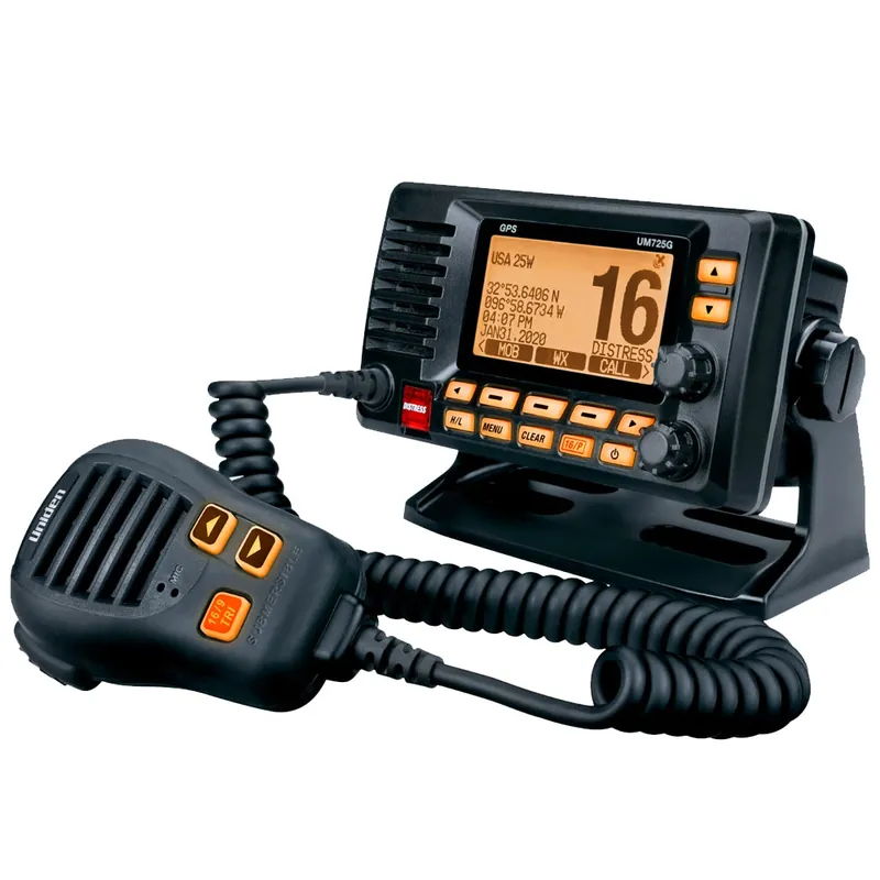 Uniden UM725 Fixed Mount VHF w/GPSBluetooth - Black Top Rated