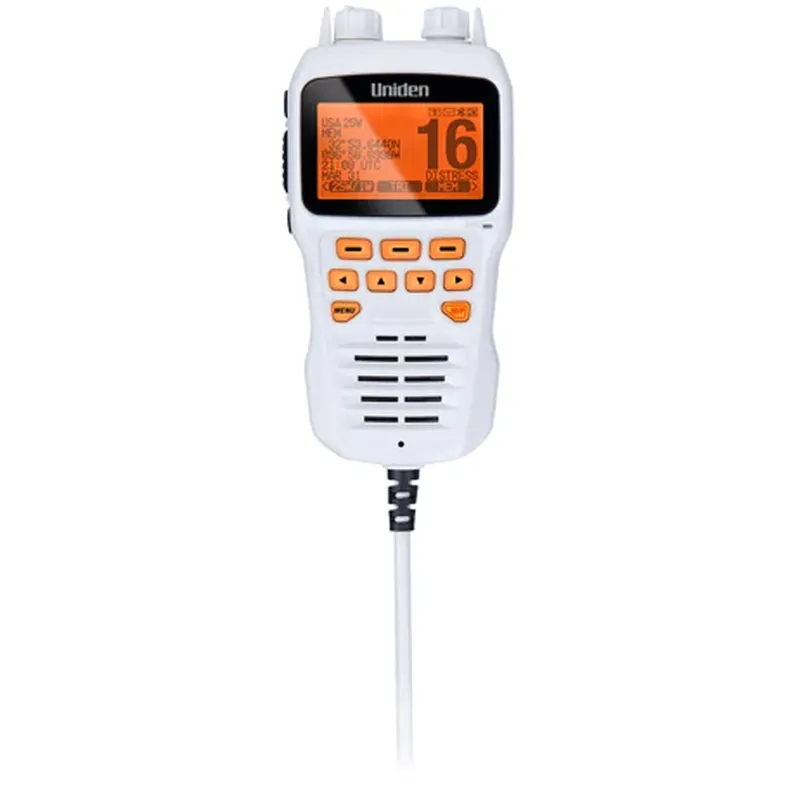 Uniden Remote Mic f/UM725 VHF Radios - White Best Price