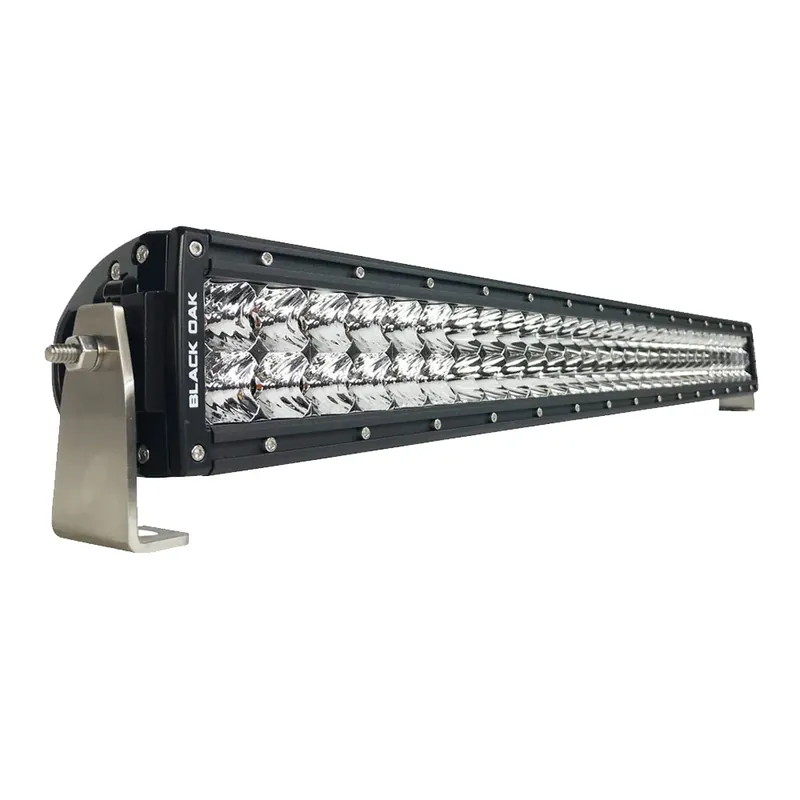 Seasonal Sale Black Oak Pro Series 3.0 Double Row 30" LED Light Bar - Combo Optics - Black Housing