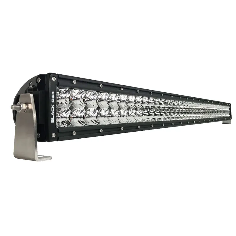 Black Oak Pro Series 3.0 Double Row 40" LED Light Bar - Combo Optics - Black Housing Crafted