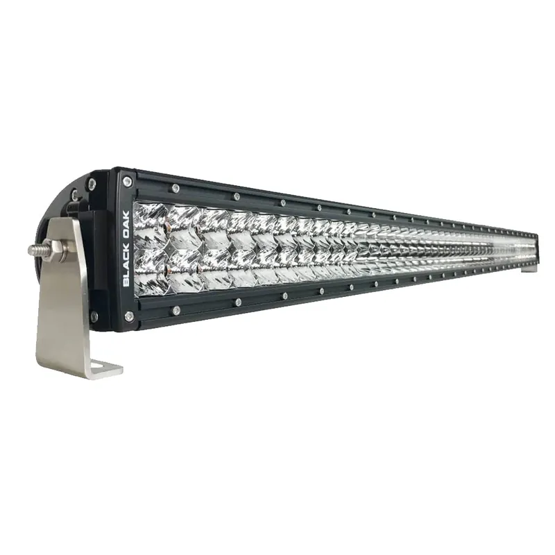 Black Oak Pro Series 3.0 Double Row 50" LED Light Bar - Combo Optics - Black Housing New Arrival