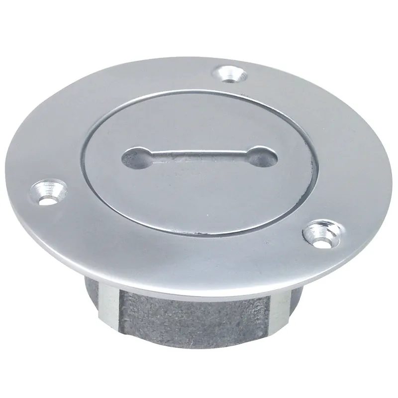 Perko 1" Chrome Unmarked Pipe Deck Plate Top Rated