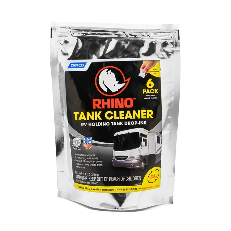 Camco Rhino Holding Tank Cleaner Drop-INs - 6-Pack In Demand