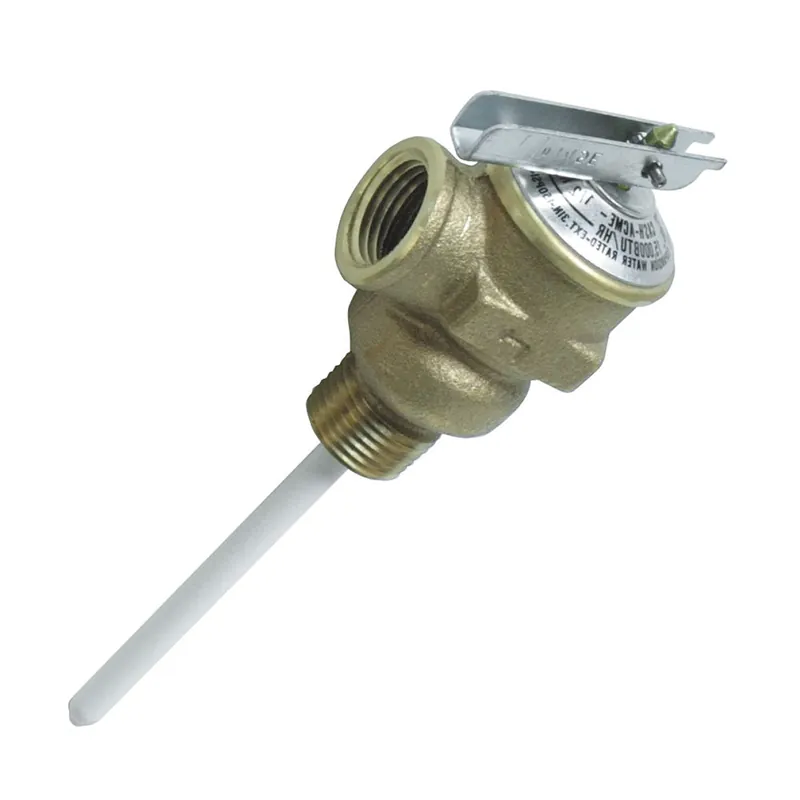 Direct From Manufacturer Camco Temperature & Pressure Relief Valve - 1/2" Valve w/4" Probe
