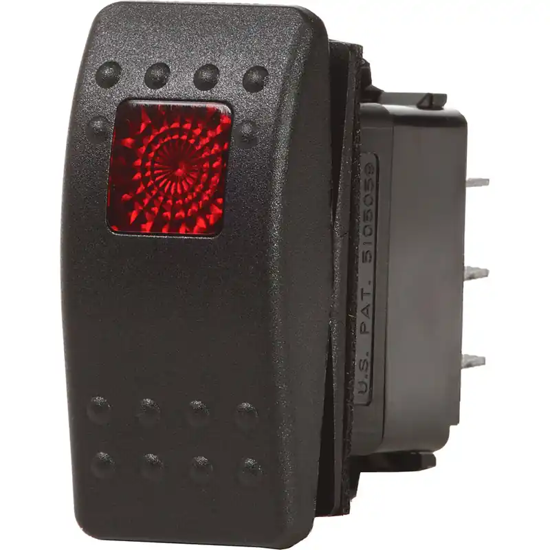 Blue Sea 7929 Contura II Switch SPST Black - OFF-ON In Demand