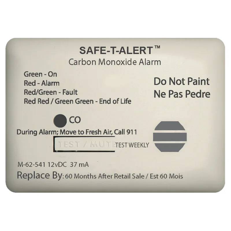 Price Cut Safe-T-Alert 62 Series Carbon Monoxide Alarm - 12V - 62-541-Marine Surface Mount - White
