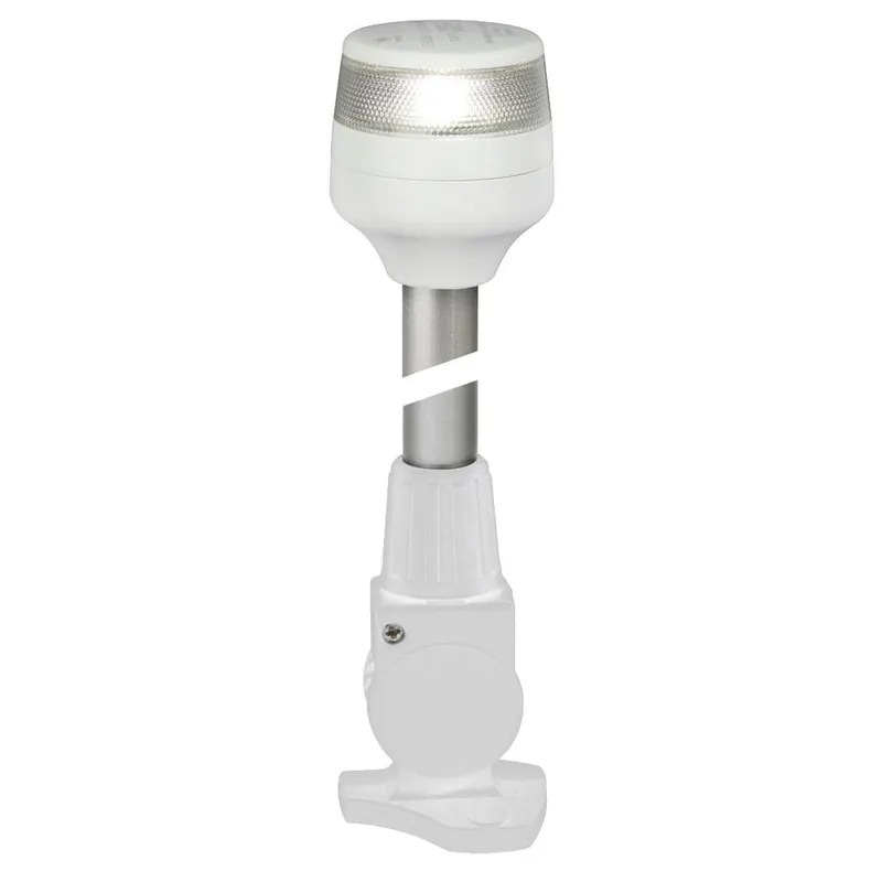 Top Pick Hella Marine NaviLED 360 Compact All Round Lamp - 2nm - 12" Fold Down Base - White