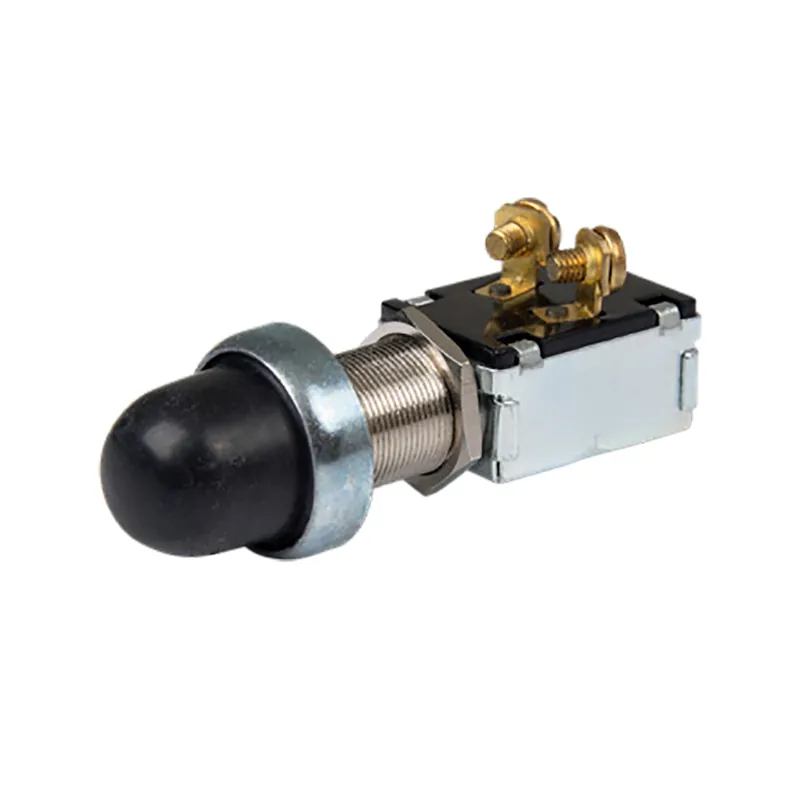 BEP 2-Position SPST Moisture Sealed Push Button Switch - OFF/(ON) Affordable