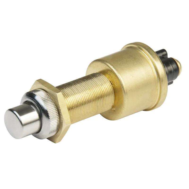 BEP 2-Position SPST Heavy-Duty Push Button Switch - OFF/(ON) - 35 Amp Cheap