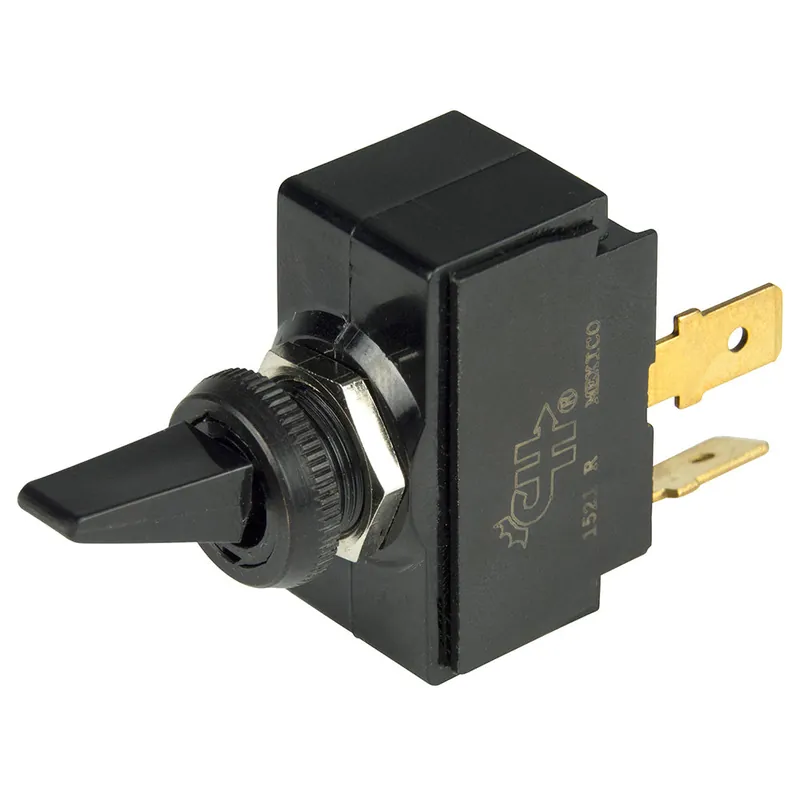 Time-Limited BEP SPST Nylon Toggle Switch - 12V - ON/OFF