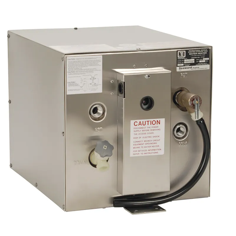 Top Pick Whale Seaward 11 Gallon Hot Water Heater - Stainless Steel - 120V - 1500W