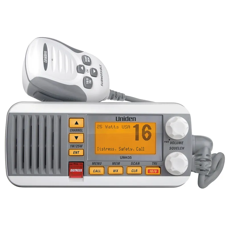 Factory Price Uniden UM435 Fixed Mount VHF Radio - White
