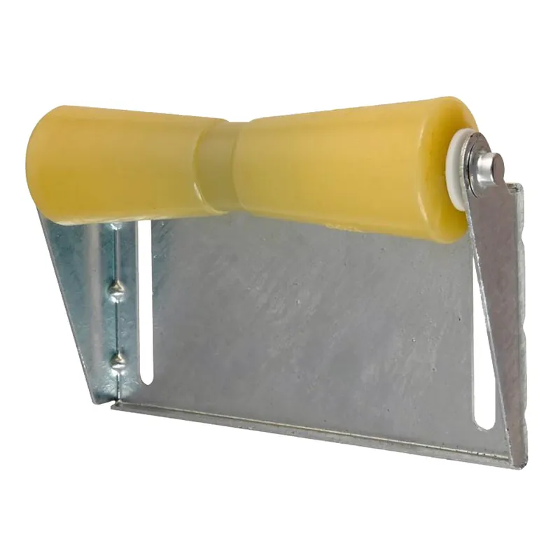 C.E. Smith Panel Bracket Assembly 12" Keel Roller - Yellow TPR Modern