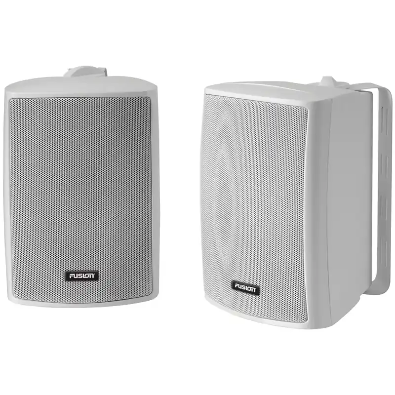Factory Price Fusion 4" Compact Marine Box Speakers - (Pair) White