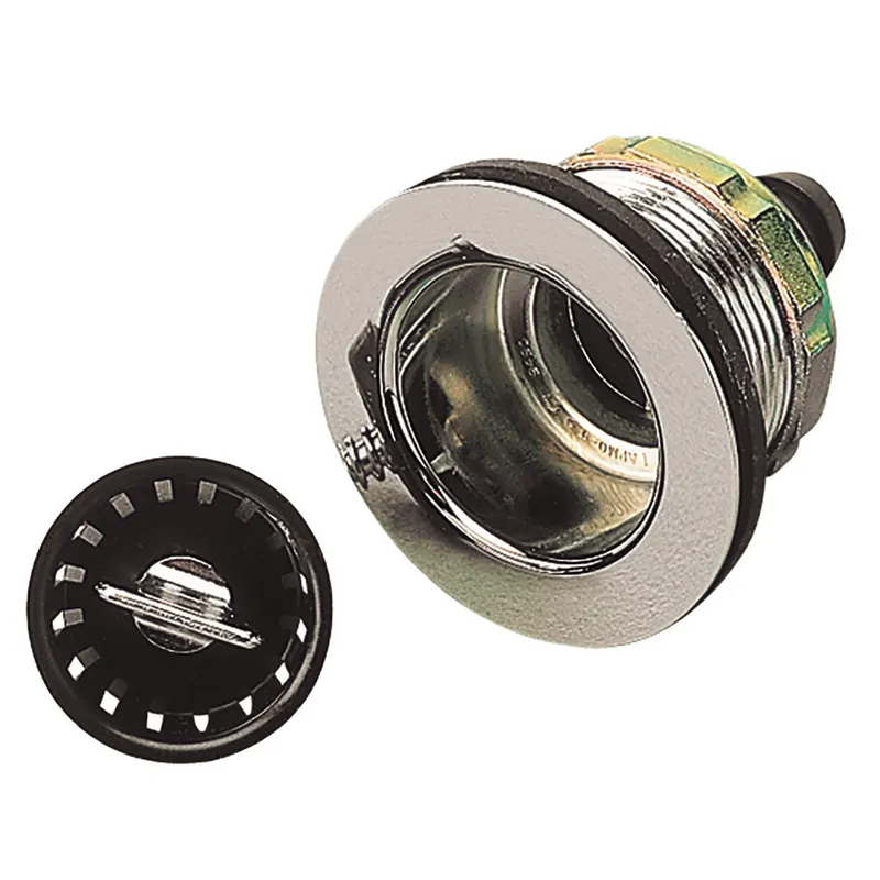 Sea-Dog Sink Drain w/Strainer f/2" Openings - 5/8" Barb Bulk Order