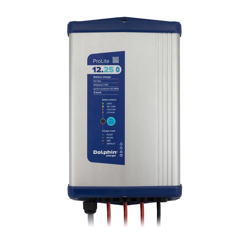 Deal Dolphin Charger PROLITE Series Dolphin Battery Charger - 12V, 25A, 110/220VAC - 3 Outputs