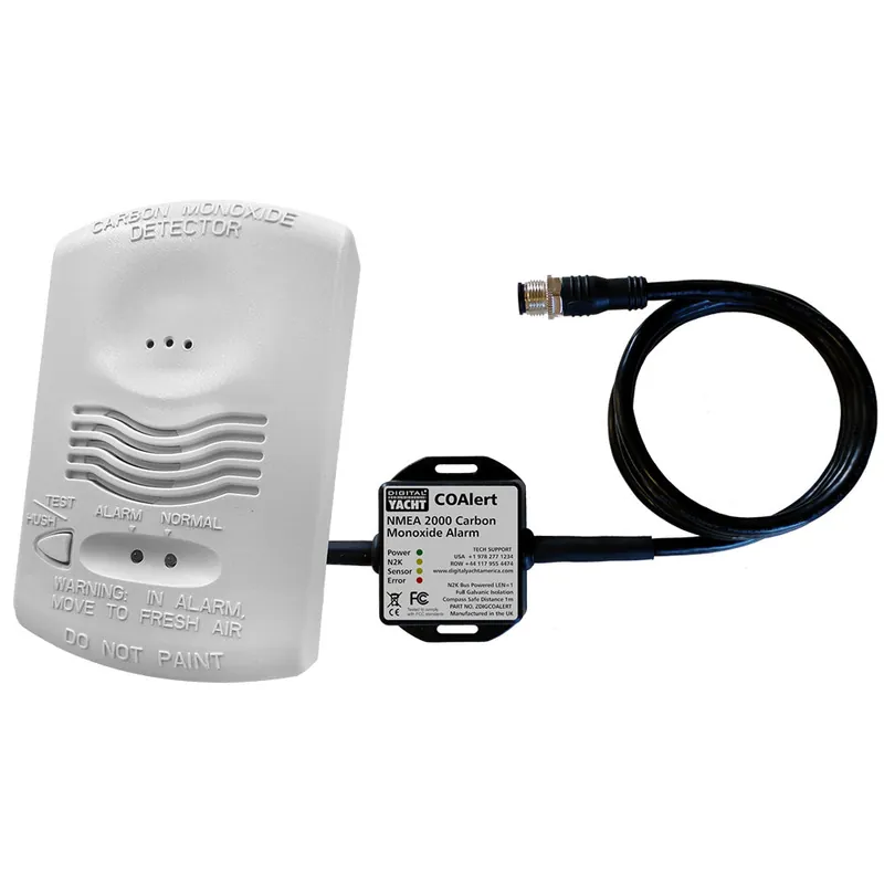 Exclusive Digital Yacht CO Alert Carbon Monoxide Alarm w/NMEA 2000