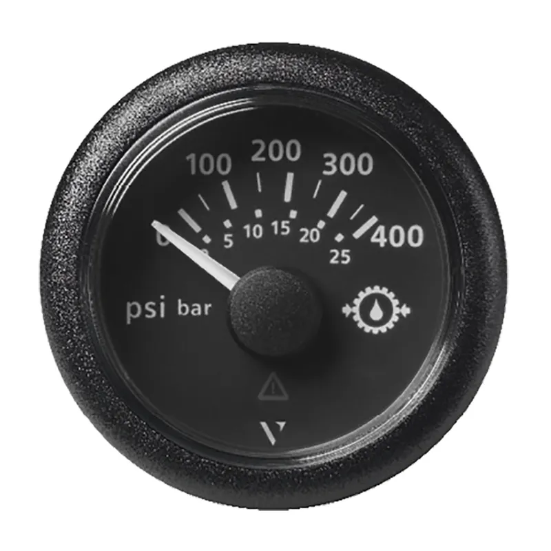 Best Seller Veratron 2-1/16" (52mm) ViewLine Transmission Oil Pressure 400 PSI/25 Bar - Black DialRound Bezel