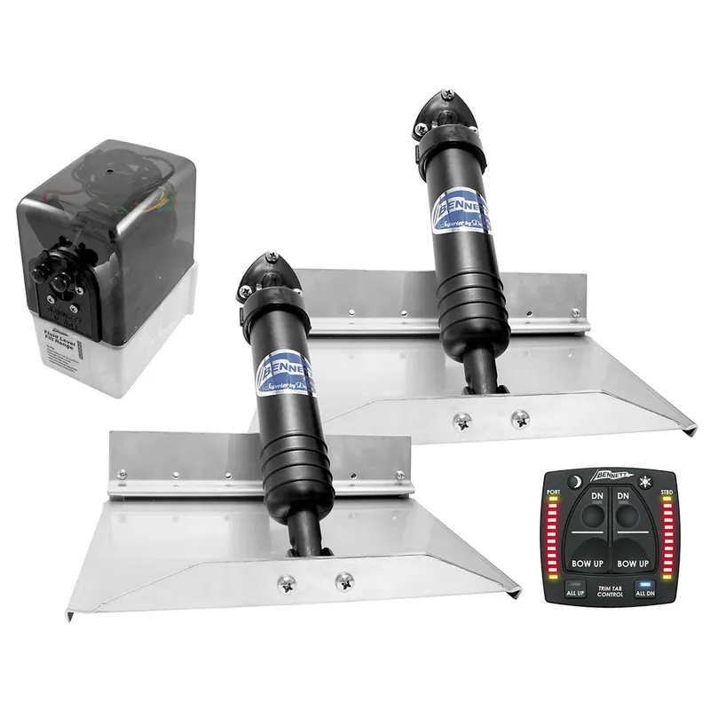 Bennett Marine 12x9 Hydraulic Trim Tab System w/One Box Indication Reduced Price