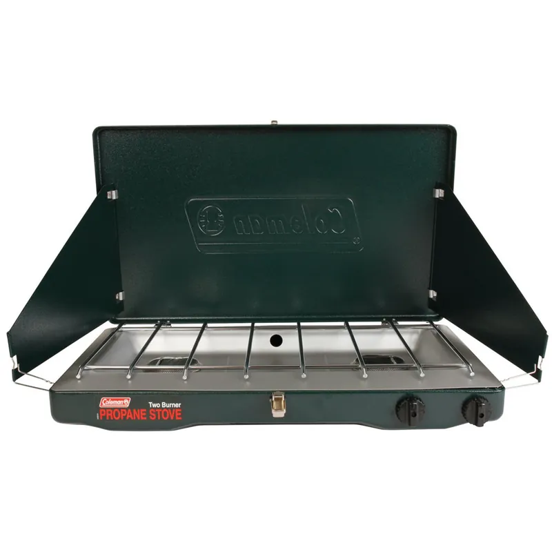 Certified Coleman PerfectFlow 2-Burner Classic Stove - Propane