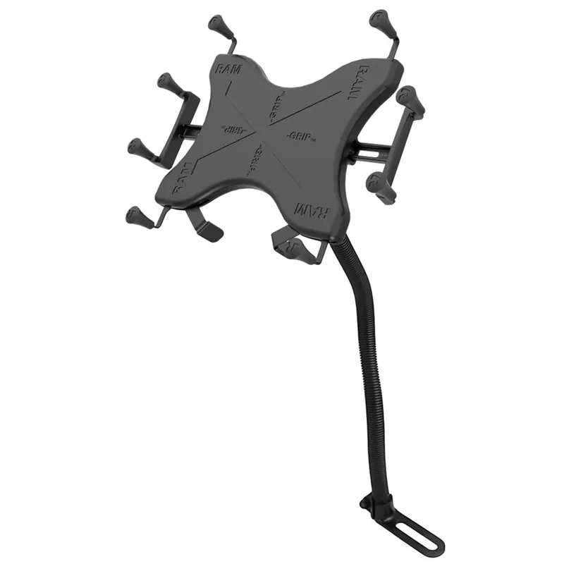 Low Price RAM Mount Ram Pod I Universal No-Drill Vehicle Mount w/Universal X-Grip III Holder f/Large Tablets