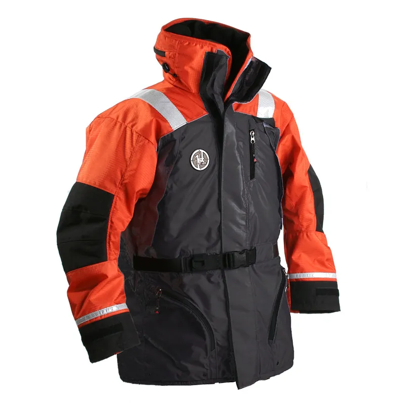 First Watch AC-1100 Flotation Coat - Hi-Vis Orange/Black - XL Popular