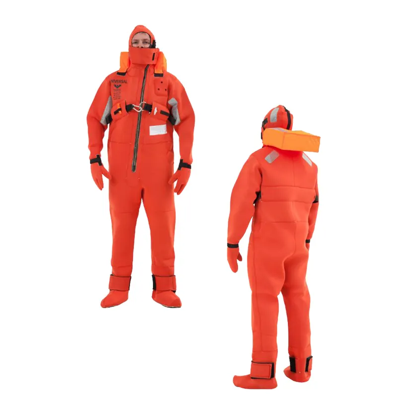 Brand New VIKING Immersion Rescue I Suit USCG/SOLAS w/Buoyancy Head Support - Ne