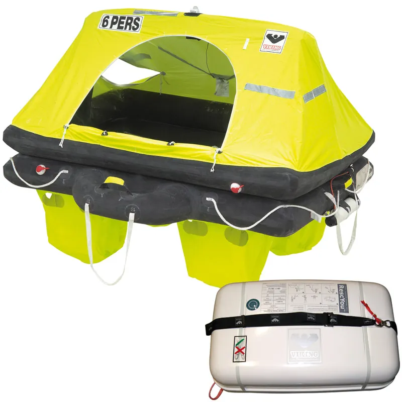Best Price VIKING RescYou Liferaft 4 Person Container Offshore Pack