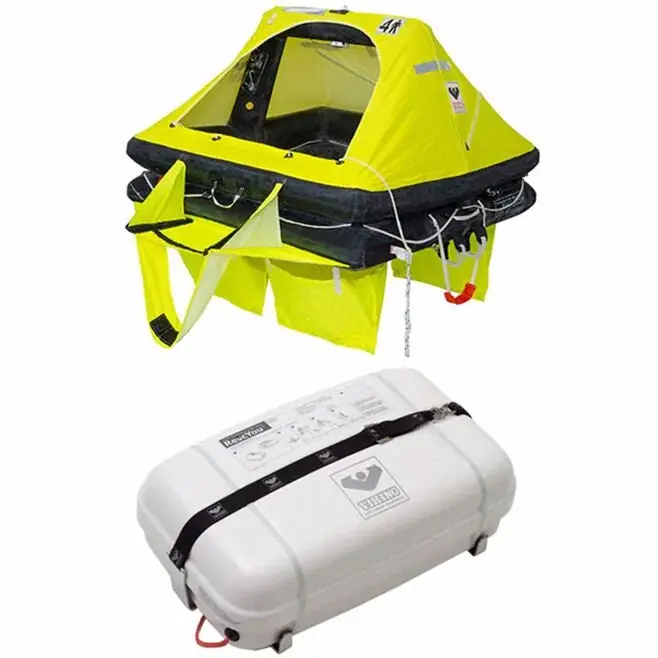 VIKING RescYou Liferaft 8 Person Container Offshore Pack Must Have