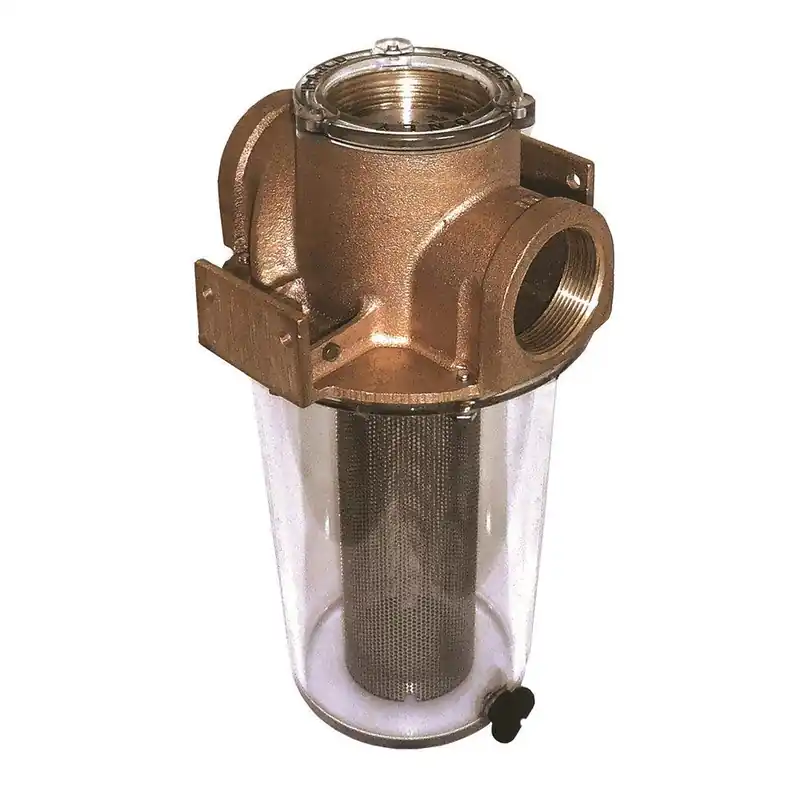 GROCO ARG-500 Series 1/2" Raw Water Strainer w/Stainless Steel Basket Time-Limited