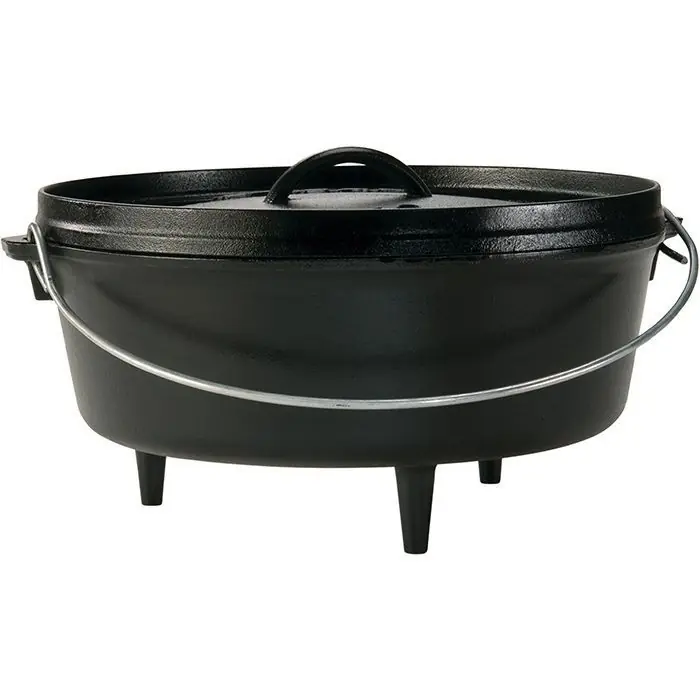 12" -- 6 Qt Camp Dutch Oven Price Cut