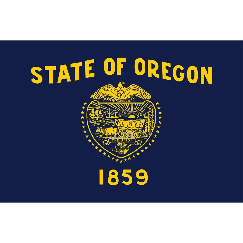 Hot Deal Oregon State Nylon Flag
