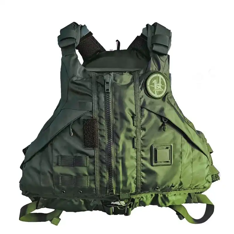 Budget First Watch AV-1000 Kayak Style Duty PFD - Green - XS\\/S - AV-1000-GN-XS\\/S