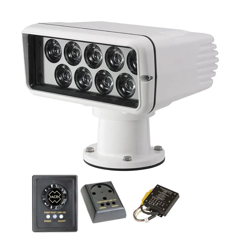 ACR RCL-100 LED Searchlight Wired Kit w\\/Master Controller \\u0026 Wired Point Pad Controller - 1951 Best Price