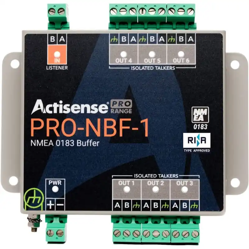 Actisense PRO-NBF-1 NMEA Buffer with Opto-Isolated Input and Six ISO-Drive Outputs - PRO-NBF-1 Reduced Price
