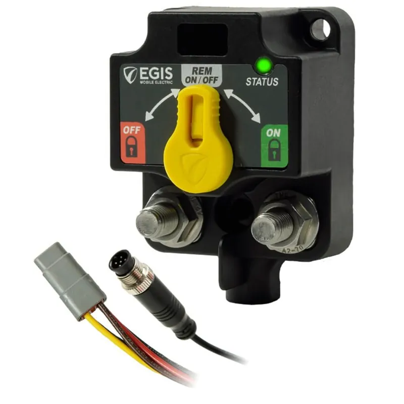 Special Discount Egis Mobile Electric Single XD NMEA 2000 Automatic Circuit Releay with Knobs - 4 Position DT - 9811-4300