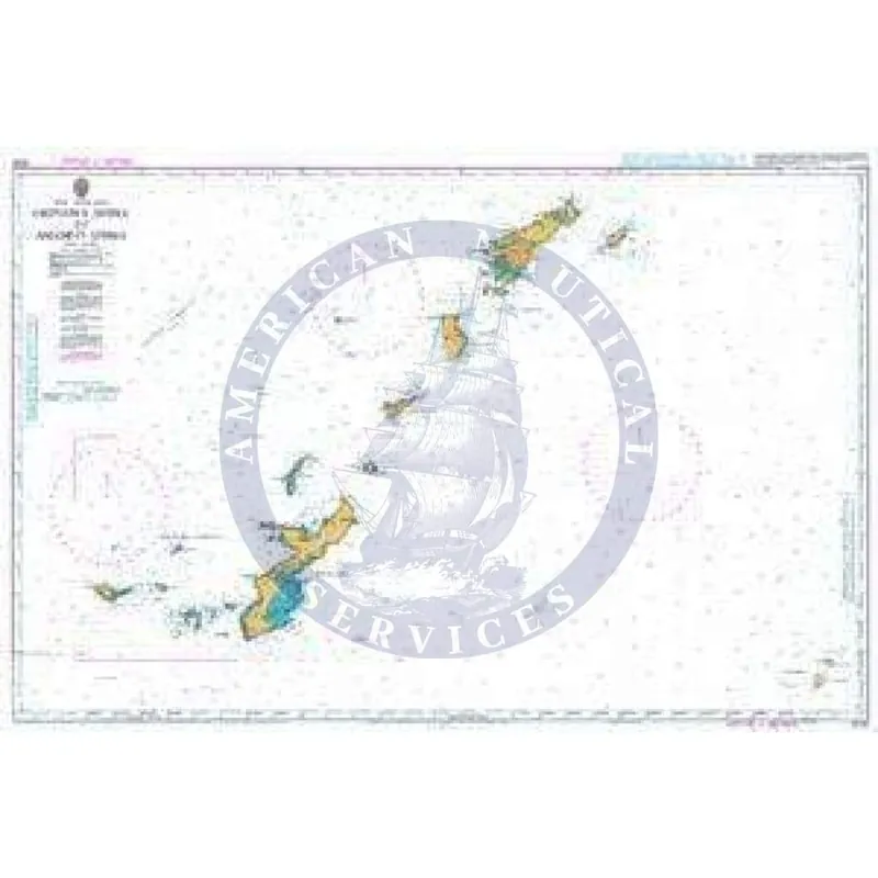 British Admiralty Nautical Chart 2024: Okinawa Shima to Amami-O Shima New Release