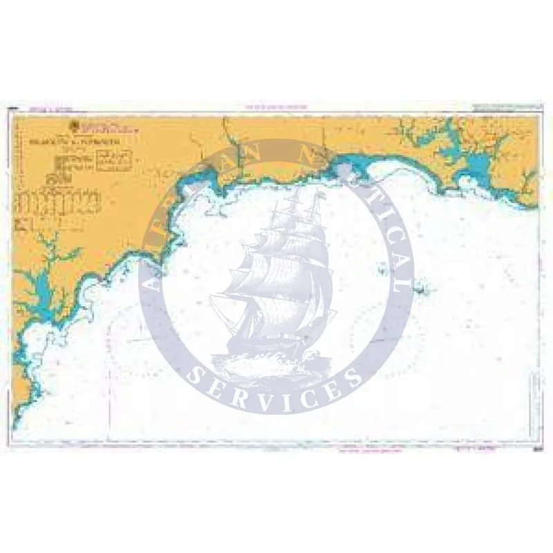 Admiralty Chart 5050: Falmouth to Plymouth Deal