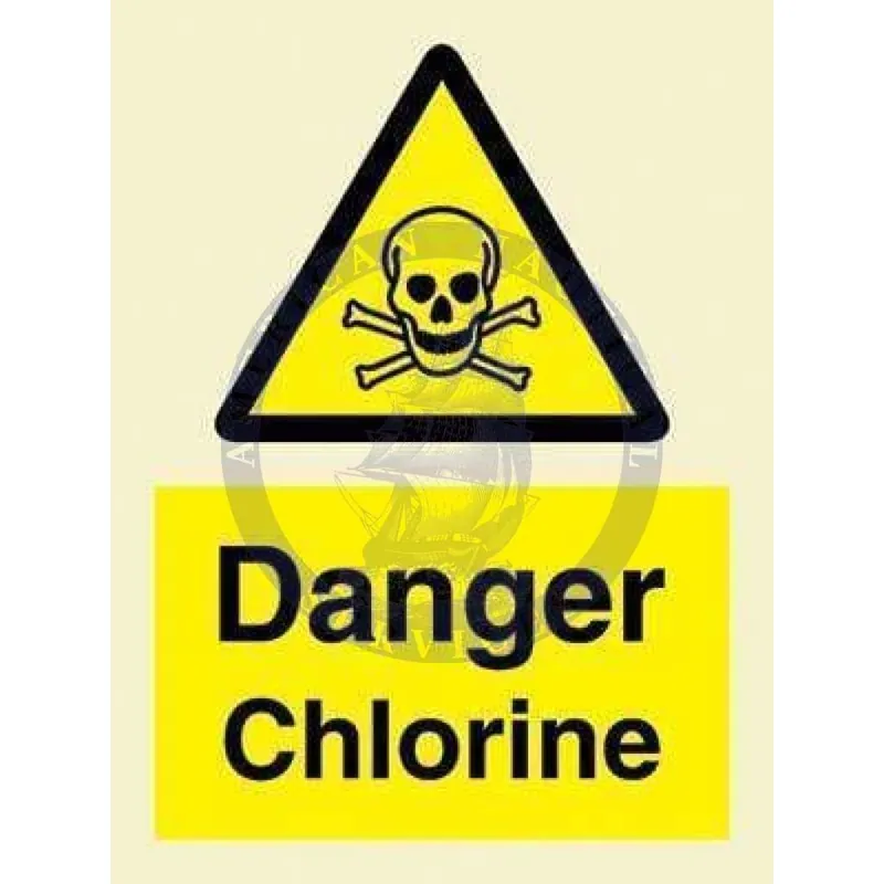 Best Price Marine Hazard Sign: Danger Chlorine