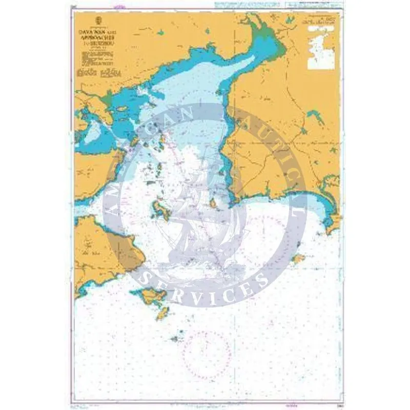 Affordable British Admiralty Nautical Chart 340: Daya Wan and Approaches to Huizhou