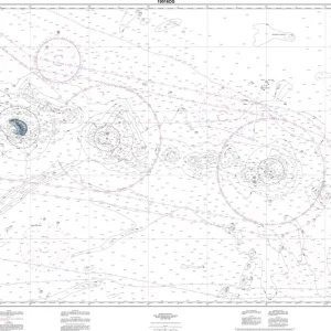 Worldwide Shipping NOAA Nautical Chart 19016: Ni'ihau to French Frigate Shoals;Necker Isl